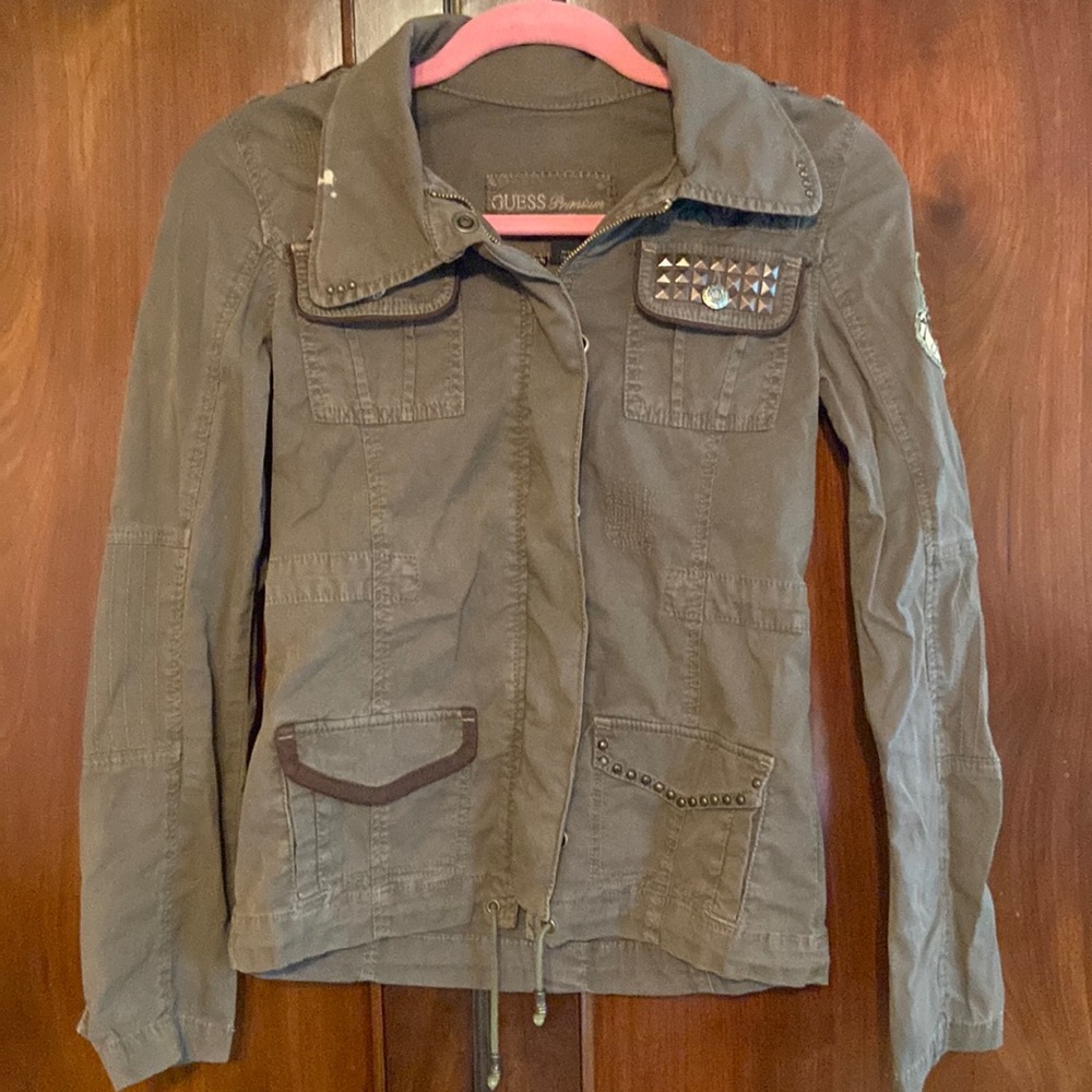Guess military jacket